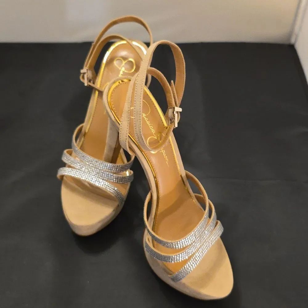 BRAND NEW JESSICA SIMPSON JS-BALINA HIGH HEEL STRAPPY SANDAL R3